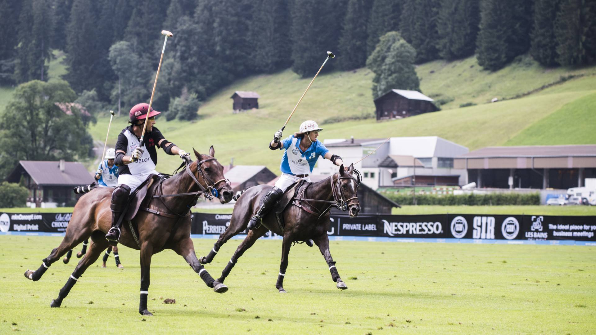Gstaad Polo Spiel