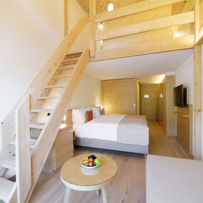 Duplexzimmer "Alpine" im Hotel Gstaaderhof