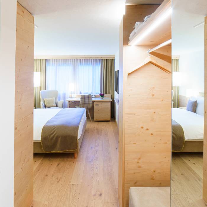 Doppelzimmer des Hotel Gstaaderhof