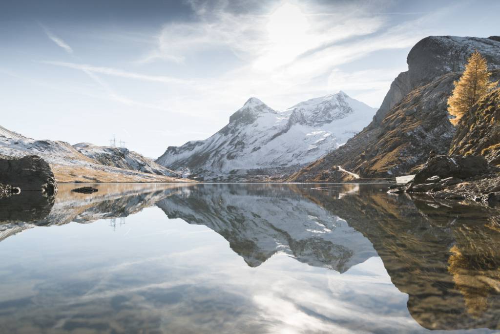 Sanetsch Bergsee in Gstaad