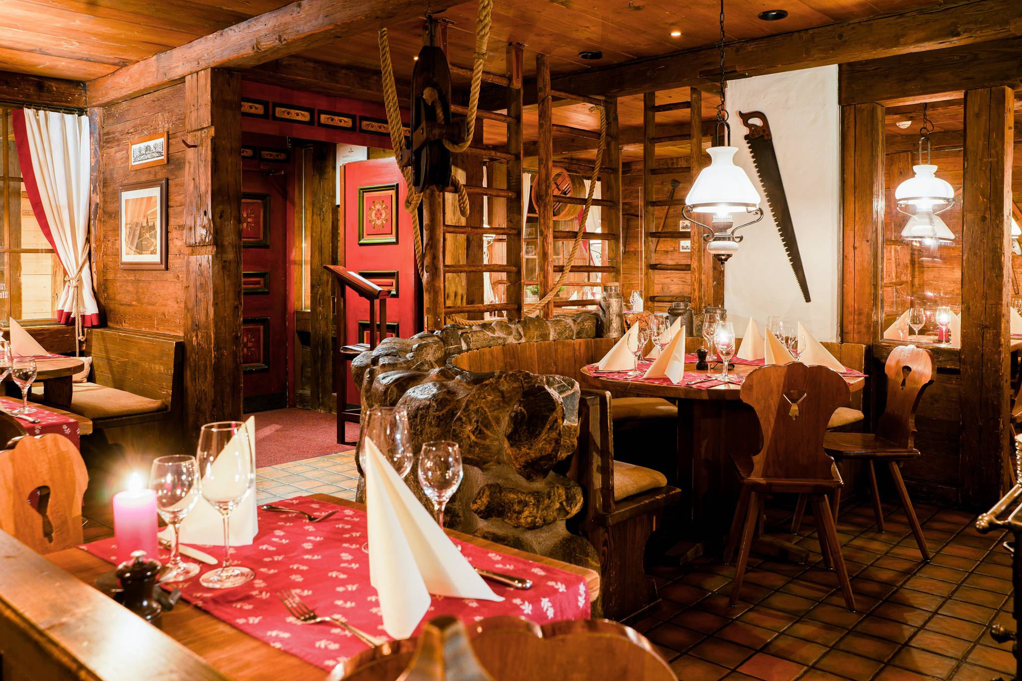 Restaurant Saagi Stübli in Gstaad in der Schweiz