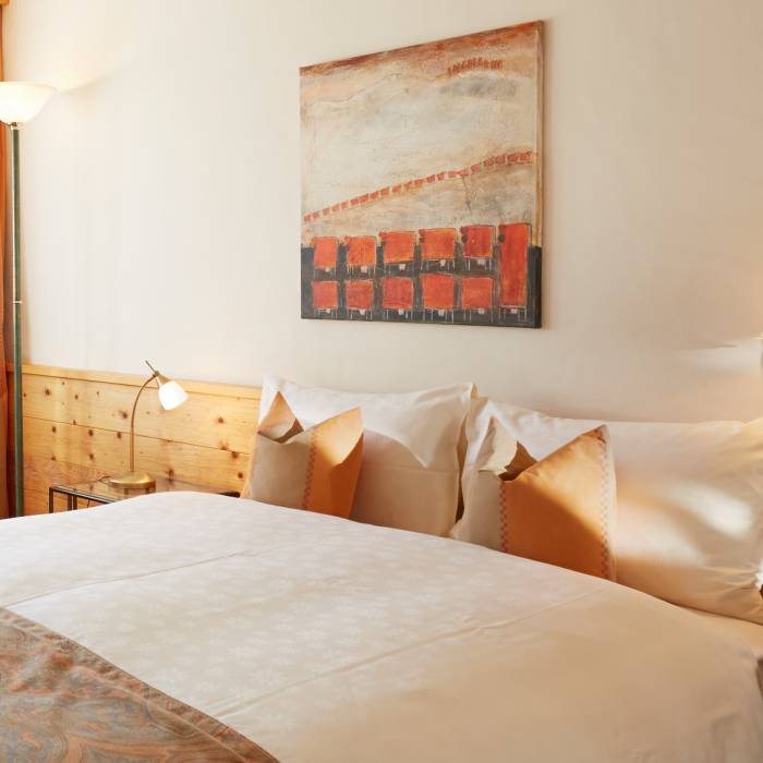 Doppelzimmer im Hotel Gstaaderhof