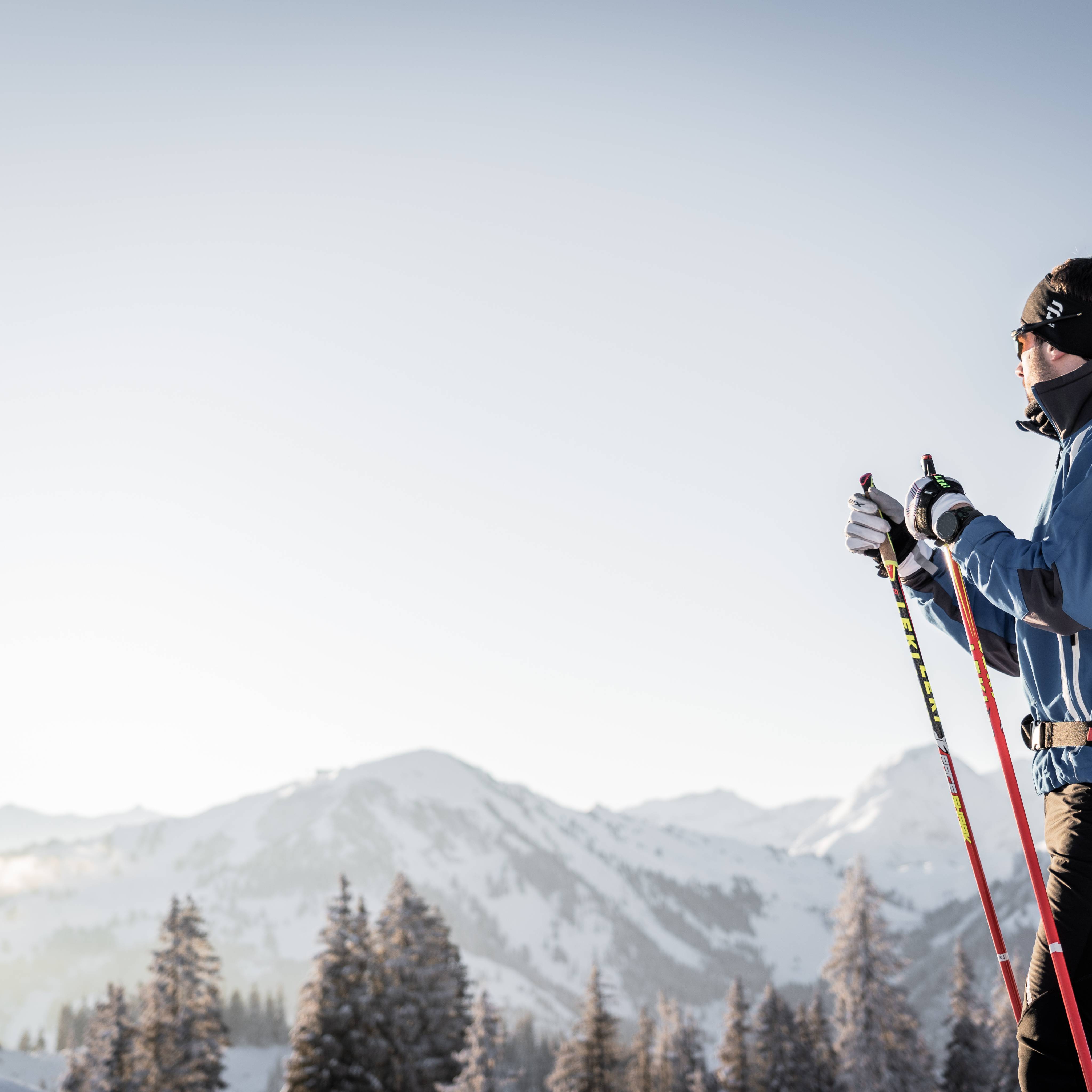 Un plaisir animal: Ski de fond avec un chien - Hotel Gstaaderhof